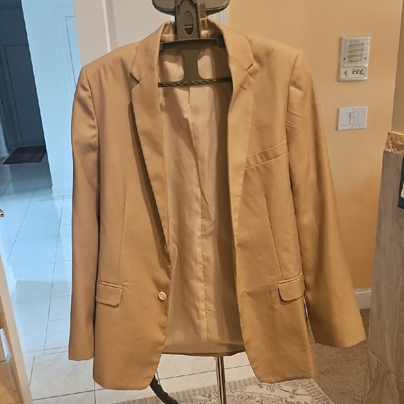 Van Heusen Cream Blazer Boys Sz 20 - Picture 1 of 3